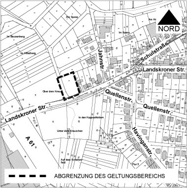 Auszug aus der Flurkarte Gemarkung Heimersheim, Flur 2 und 3 tlw. Auszug aus der Flurkarte Gemarkung Heimersheim, Flur 2 und 3 tlw.