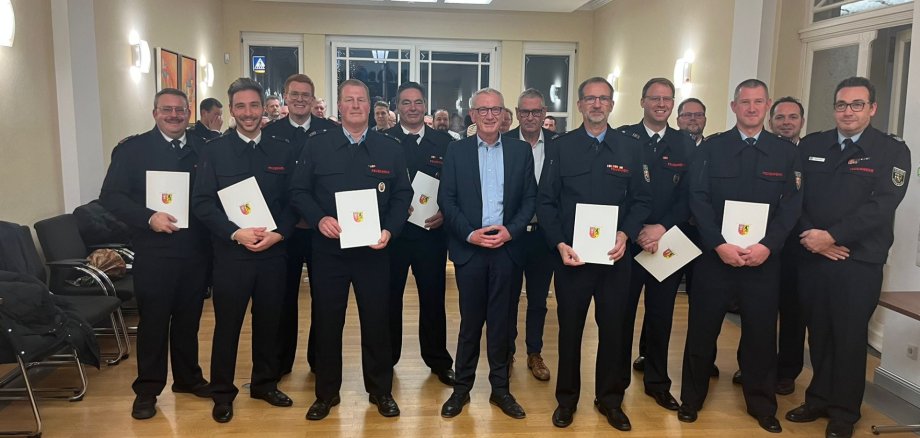 Ernennungen und Entpflichtungen von Führungskräften der Freiwilligen Feuerwehren