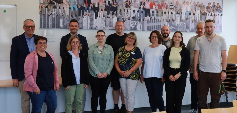 Austausch der Stadt Bad Neuenahr-Ahrweiler und der Caritas-Werkstätten im Mehrgenerationenhaus.