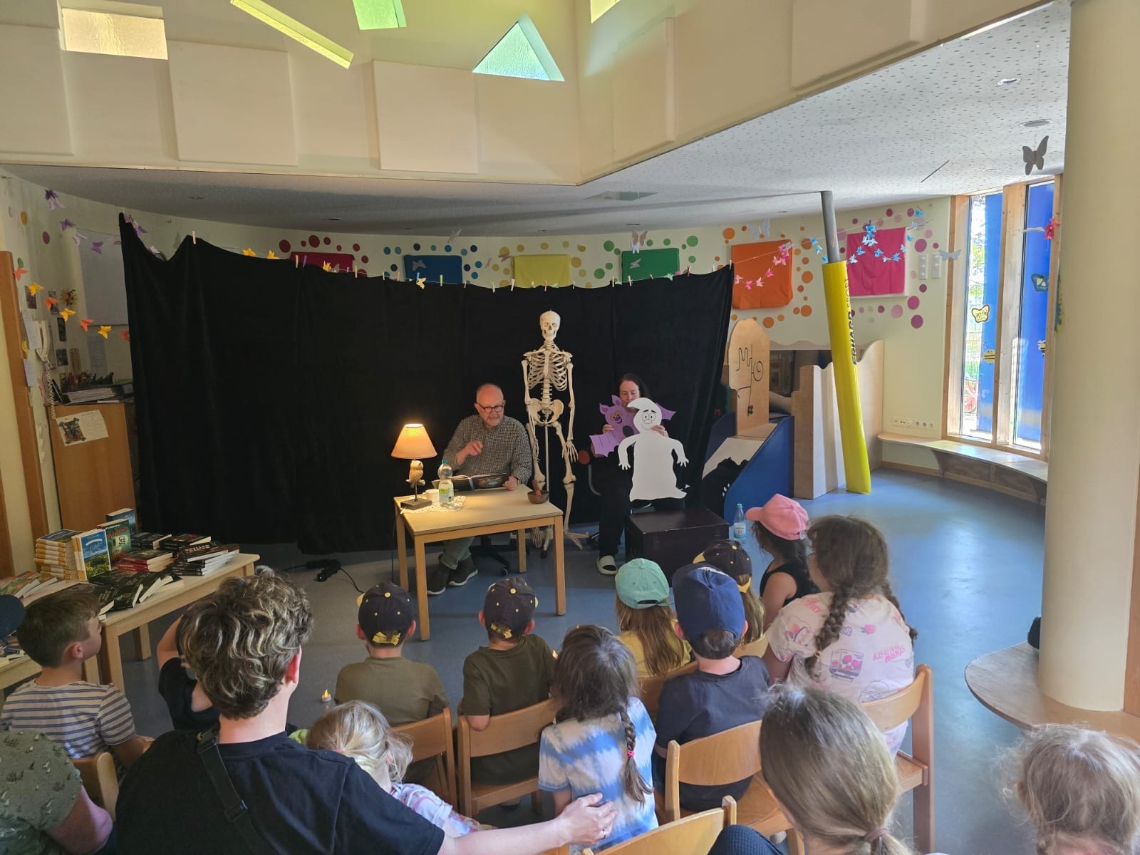 Lesung Ralf Kramp in der Kita Sausewind