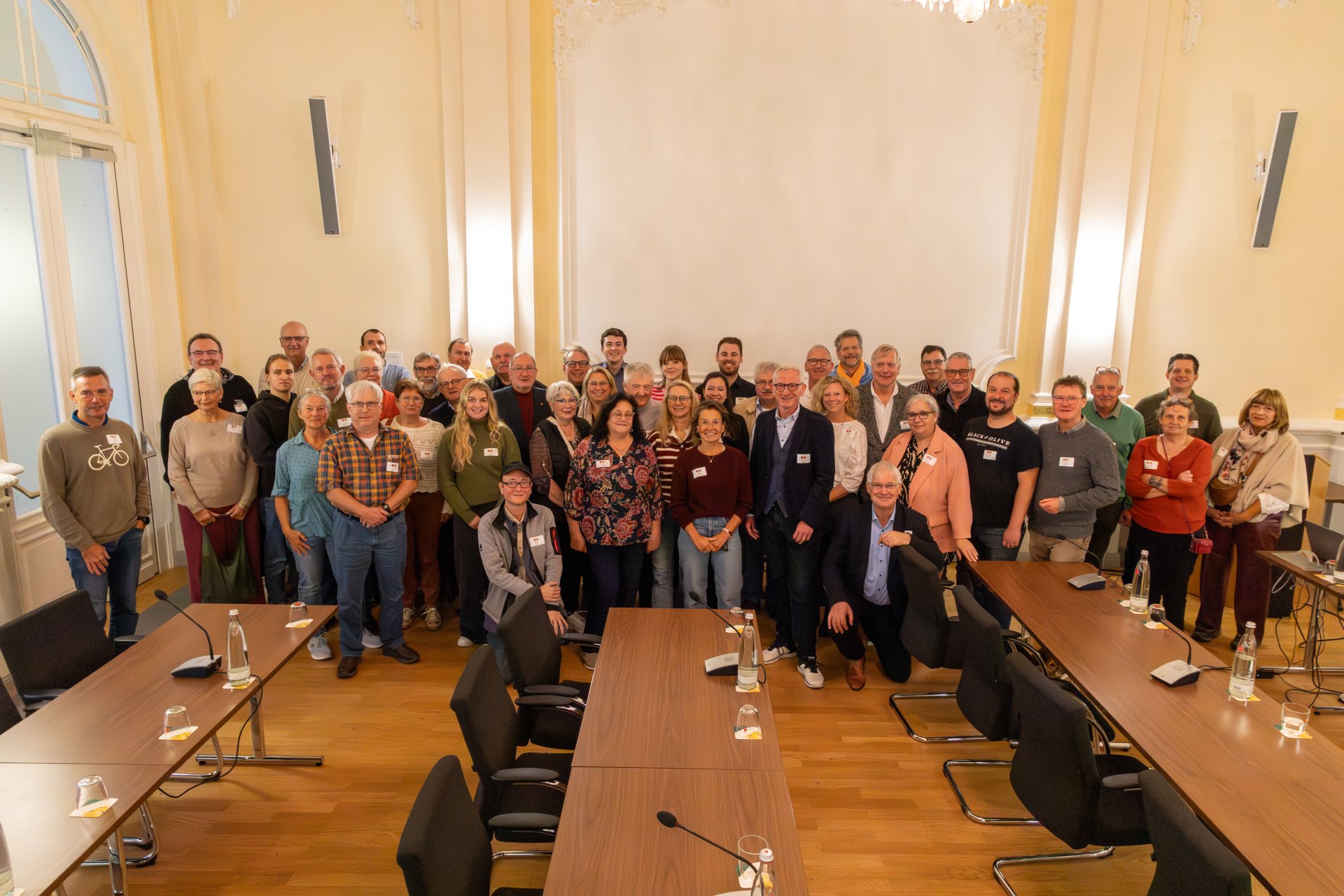 Neu gewählten Gemeinderates aus unserer Partnerstadt Brasschaat.