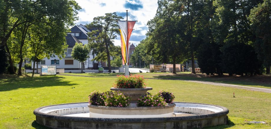 Zierbrunnen im Lenné-Park