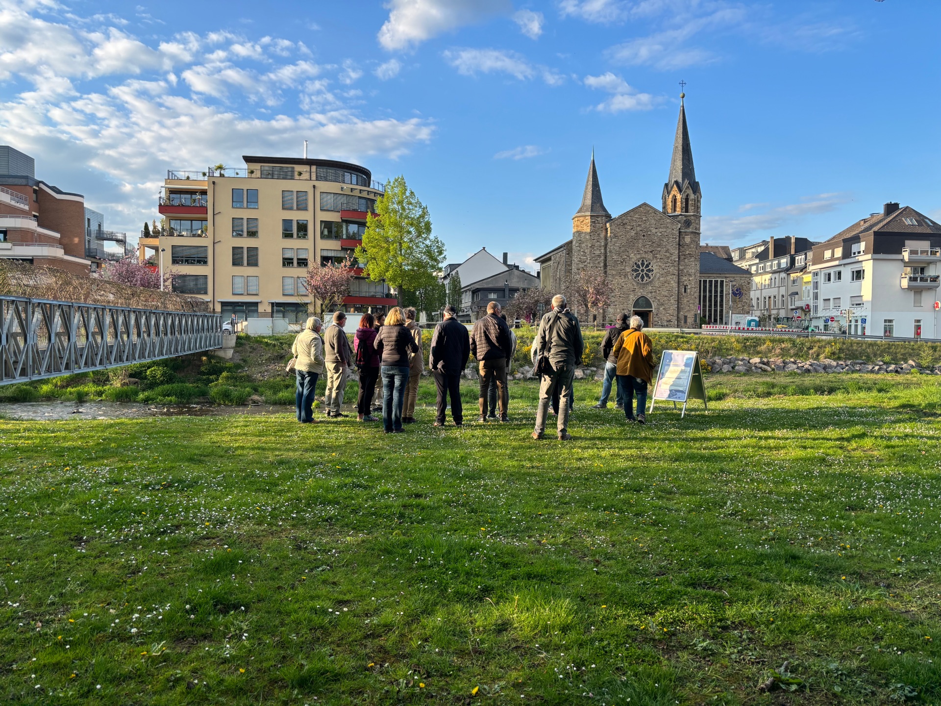 Start der diesjährigen Baustellen-Infotouren