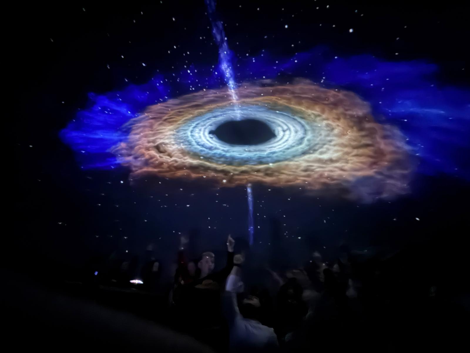 Besuch der Kita Rappelkiste in der Sternwarte