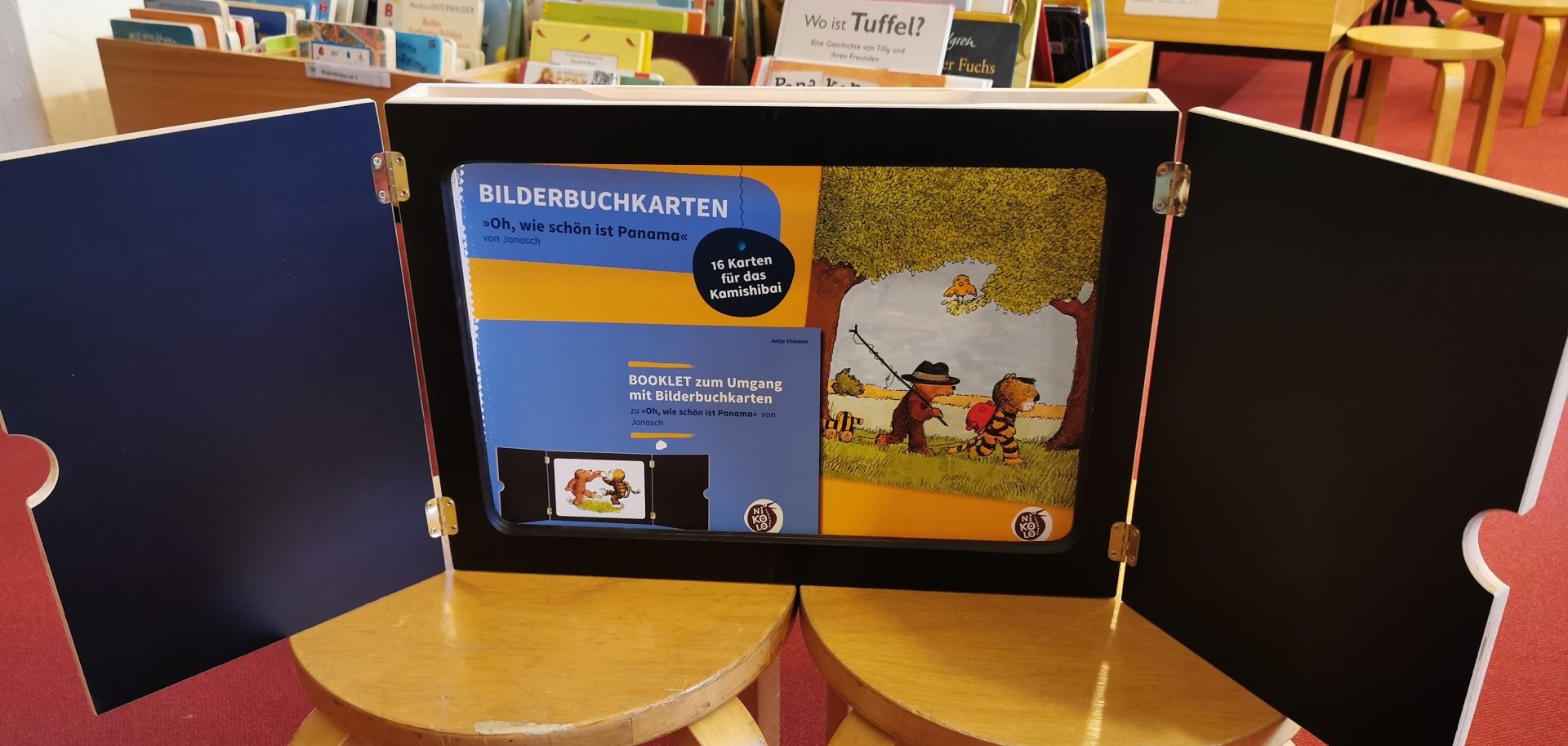 Blick in die Stadtbibliothek