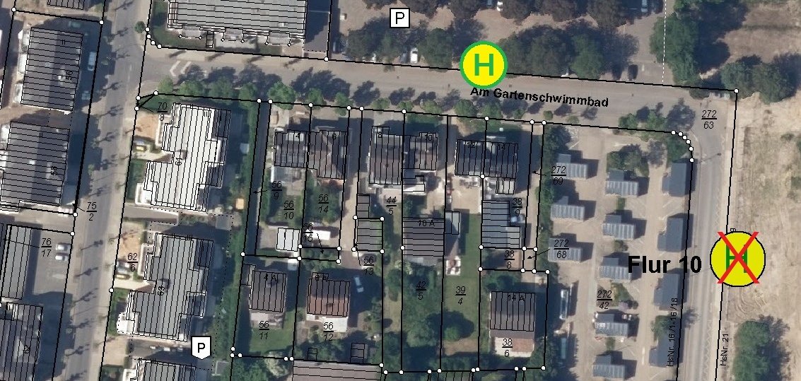 Verlegung der Bushaltestelle am Are-Gymnasium / TWIN in Bad Neuenah