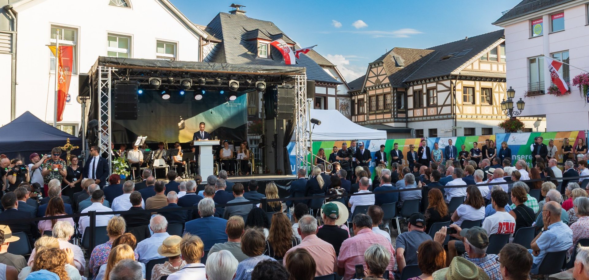 Gedenkveranstaltung anlässlich des fünften Jahrestags der Flutkatastrophe im Ahrtal