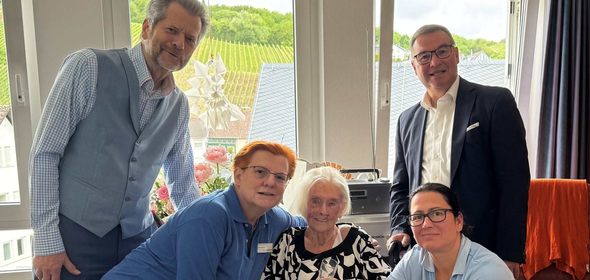 100. Geburtstag im Seniorenheim St. Maria-Josef gefeiert 100. Geburtstag im Seniorenheim St. Maria-Josef gefeiert