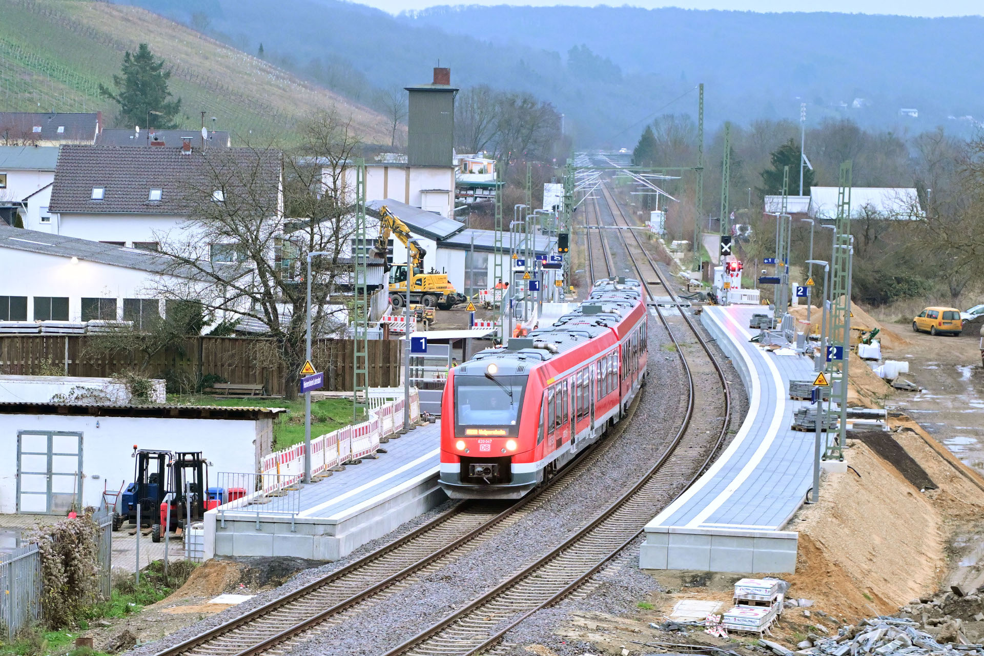 Lohrsdorf neuer Haltepunkt Bahn