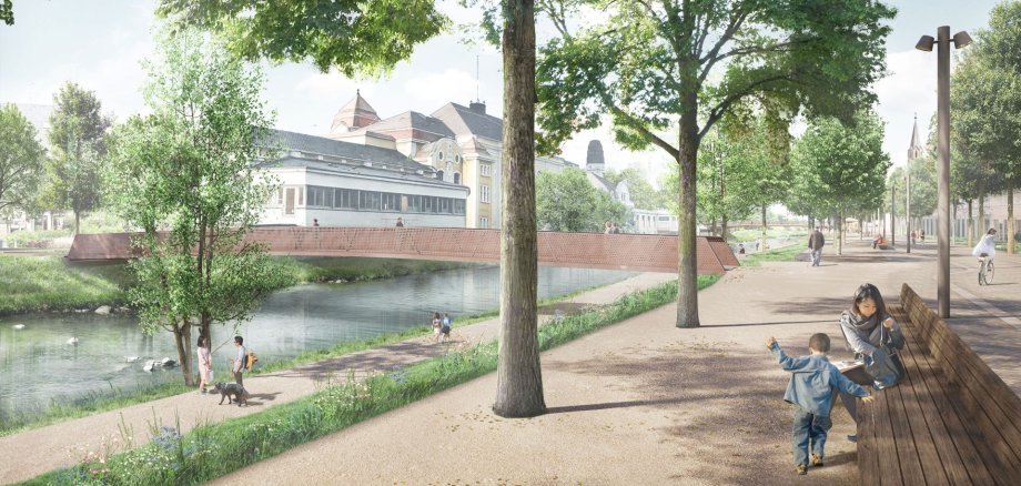 Visualisierung einer Brücke Visualisierung einer Brücke