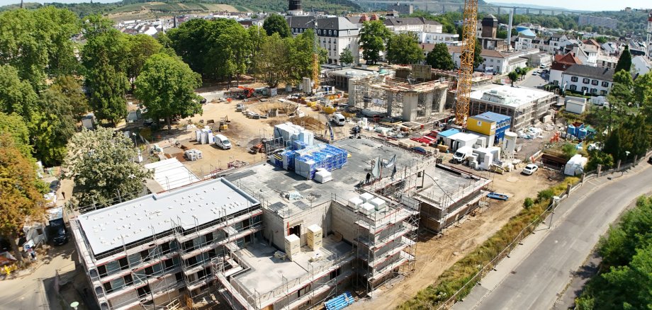 Kurpark Wiederaufbau