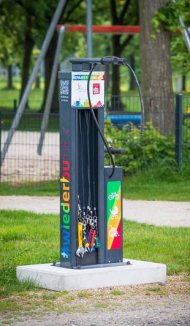 Fahrradservicestationen