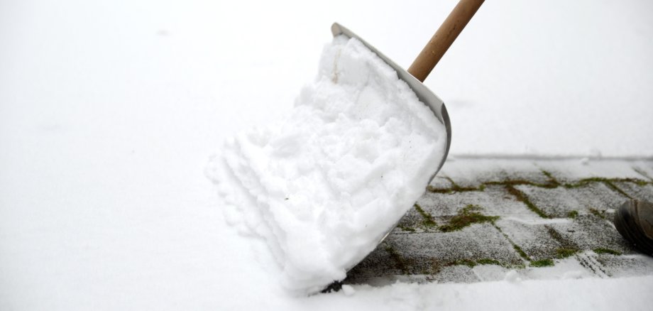 Schnee räumen